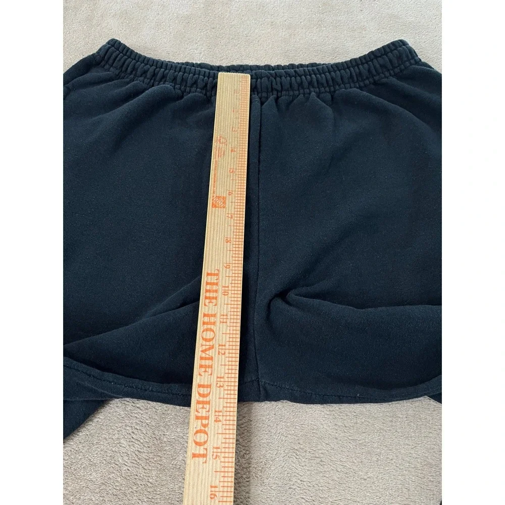 Thrasher Magazine Rose Logo Sweatpants Men's Medium Black Skate Fleece Joggers